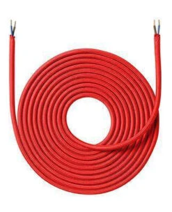 Stoffledning 4 Meter Uten Jord - Rød