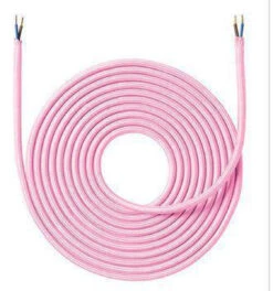 Stoffledning 4 Meter Uten Jord - Rosa