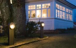 Stolpe Til Solo, Tanto, Uno Og Primo Vegglampe - Grafitt -Lightup Butikk Stolpe til Solo Tanto Uno og Primo vegglampe Grafitt Utebelysning pullert Sg Armaturen As 3101589 4