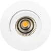 Stretto Isosafe Lavtbyggende Downlight 5W 2700K Dimbar - Hvit