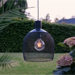 Star Trading Sunlight Solcelle Pendel Large Utendørs M/sensor - Svart