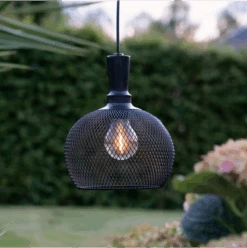 Star Trading Sunlight Solcelle Pendel Small Utendørs M/sensor - Svart