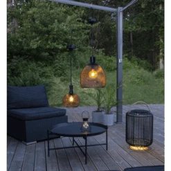 Star Trading Sunlight Solcelle Pendel Small Utendørs M/sensor - Svart -Lightup Butikk Sunlight solcelle pendel small utendors msensor Svart Utebelysning Hagebelysning Star Trading 481 70 3