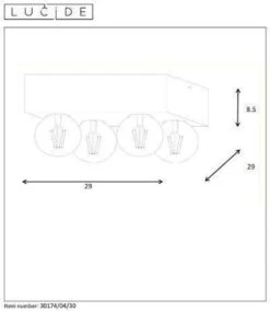 Surtus Taklampe - Svart -Lightup Butikk Surtus taklampe Svart Taklamper Lucide lc301740430 6