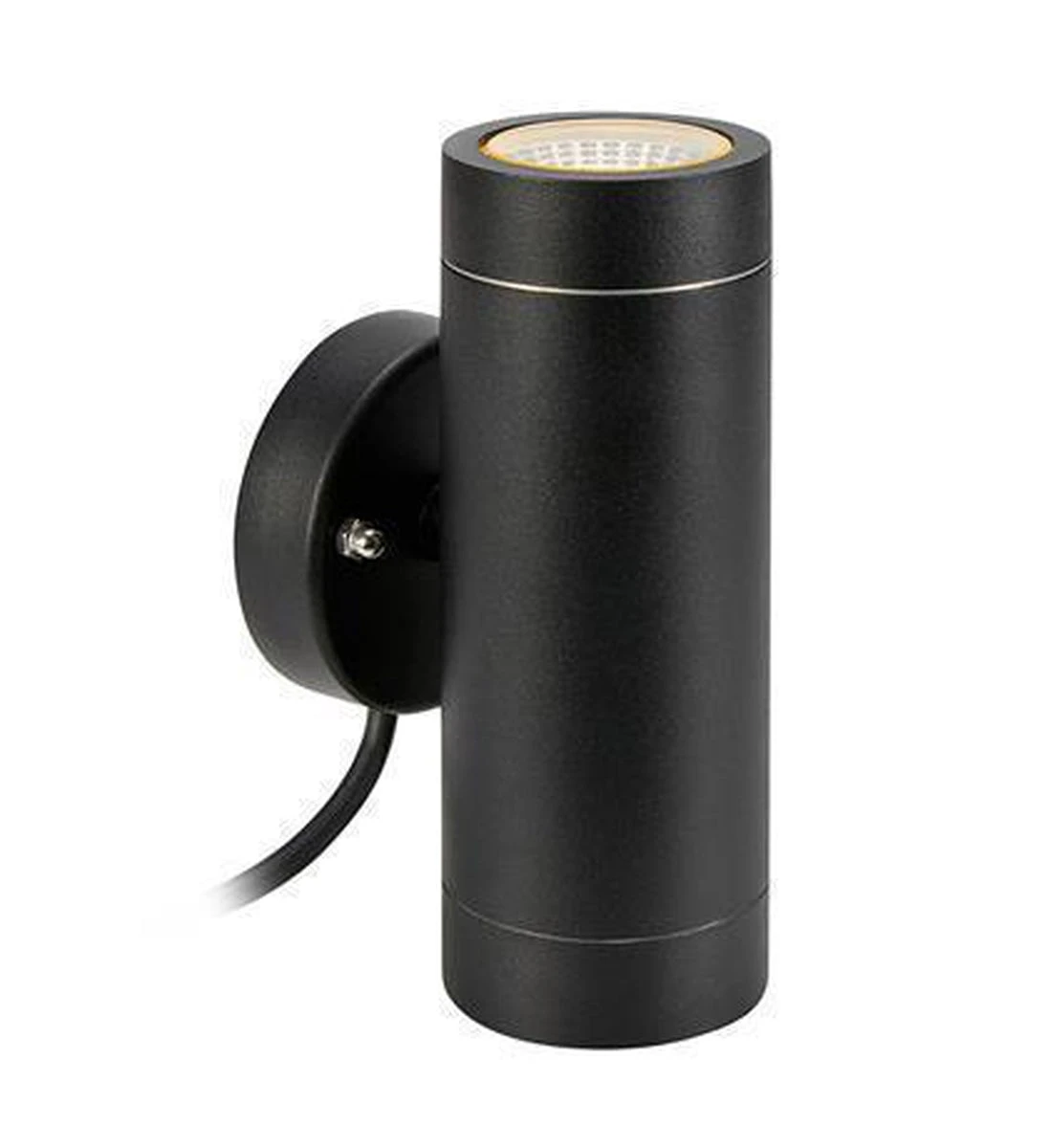 Markslöjd Sylinder Vegglampe Svart - Garden 24 - Svart 4 Markslöjd Sylinder Vegglampe Svart - Garden 24 - Svart - Bilde 2