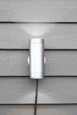 Markslöjd Sylinder Vegglampe Aluminium - Garden 24 - Krom -Lightup Butikk Sylinder vegglampe aluminium Garden 24 Krom Utebelysning Garden 24 Markslojd Mrk 108170 4