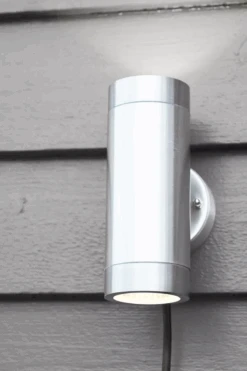 Markslöjd Sylinder Vegglampe Aluminium - Garden 24 - Krom -Lightup Butikk Sylinder vegglampe aluminium Garden 24 Krom Utebelysning Garden 24 Markslojd Mrk 108170 5