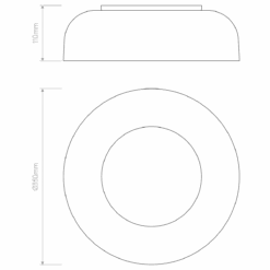 Syros Taklampe -Lightup Butikk Syros taklampe Taklamper Astro Lighting Asg 1328001 3