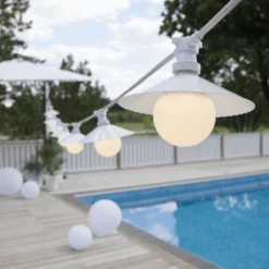 Star Trading System Expo Lysslynge 10 Lys E27 - Hvit 25 Star Trading System Expo Lysslynge 10 Lys E27 - Hvit -Lightup Butikk System Expo lysslynge 10 lys E27 Hvit Julebelysning expo Star Trading 418 20 4