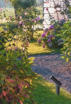 Tatum Hagebelysning På Spyd 13 Cm 4,5W IP65 3000K - Antrasitt -Lightup Butikk Tatum hagebelysning pa spyd 13 cm 45W IP65 3000K Antrasitt Utebelysning spyd Lucide LC278940529 3