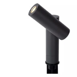 Tatum Hagebelysning På Spyd 13 Cm 4,5W IP65 3000K - Antrasitt -Lightup Butikk Tatum hagebelysning pa spyd 13 cm 45W IP65 3000K Antrasitt Utebelysning spyd Lucide LC278940529 5