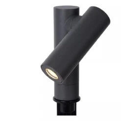 Tatum Hagebelysning På Spyd 13 Cm 4,5W IP65 3000K - Antrasitt -Lightup Butikk Tatum hagebelysning pa spyd 13 cm 45W IP65 3000K Antrasitt Utebelysning spyd Lucide LC278940529 6