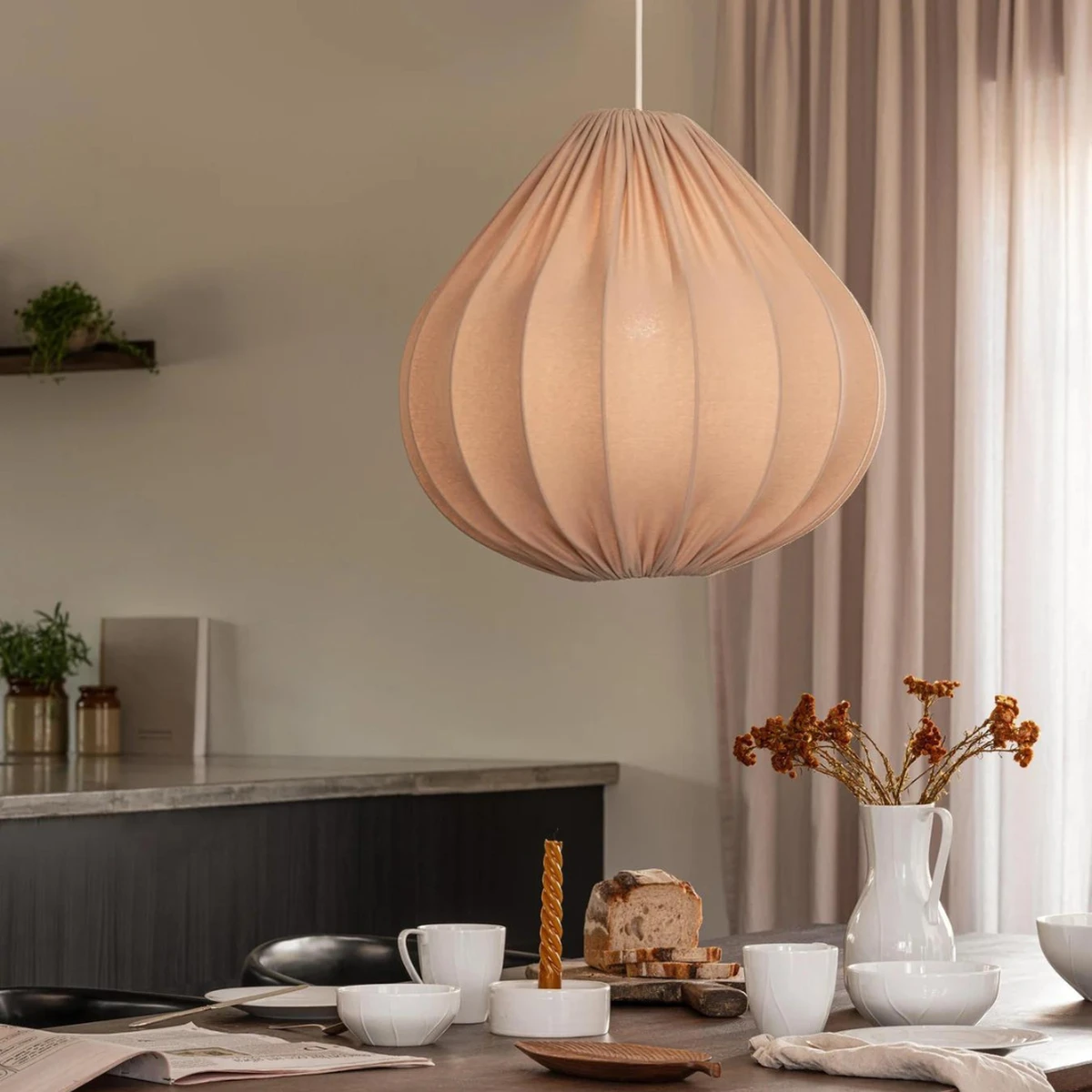 Tea Lampeskjerm 43 - Beige - B-vare 3 Tea Lampeskjerm 43 - Beige - B-vare