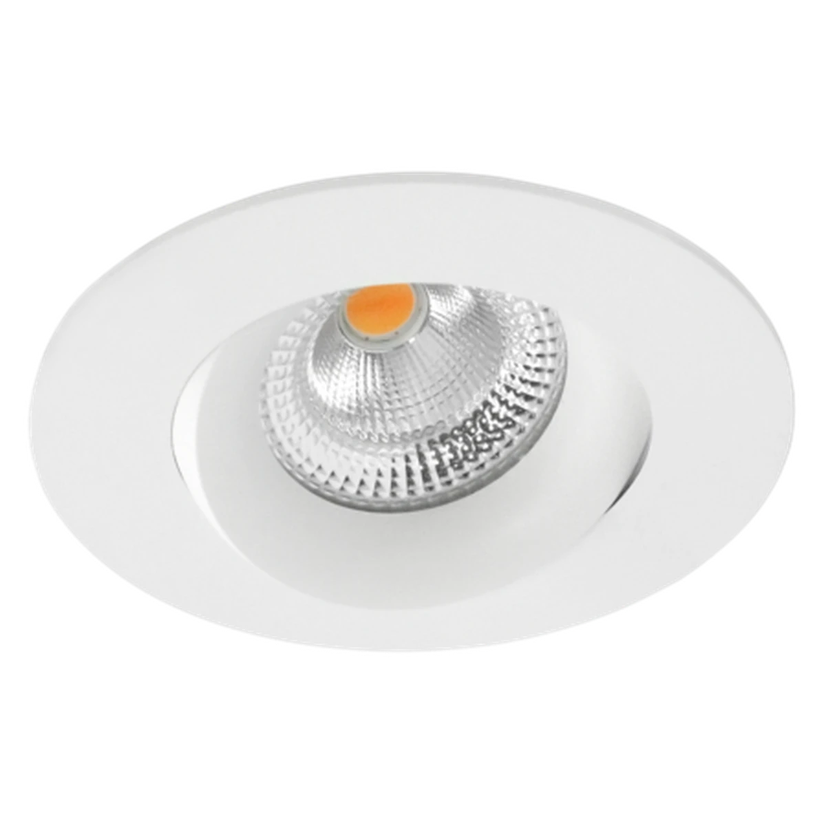 Tigrus 360° Rotatable Lavtbyggende Downlight 7W 2700K IP44 8 Pakning - Hvit 4 Tigrus 360° Rotatable Lavtbyggende Downlight 7W 2700K IP44 8 Pakning - Hvit - Bilde 2