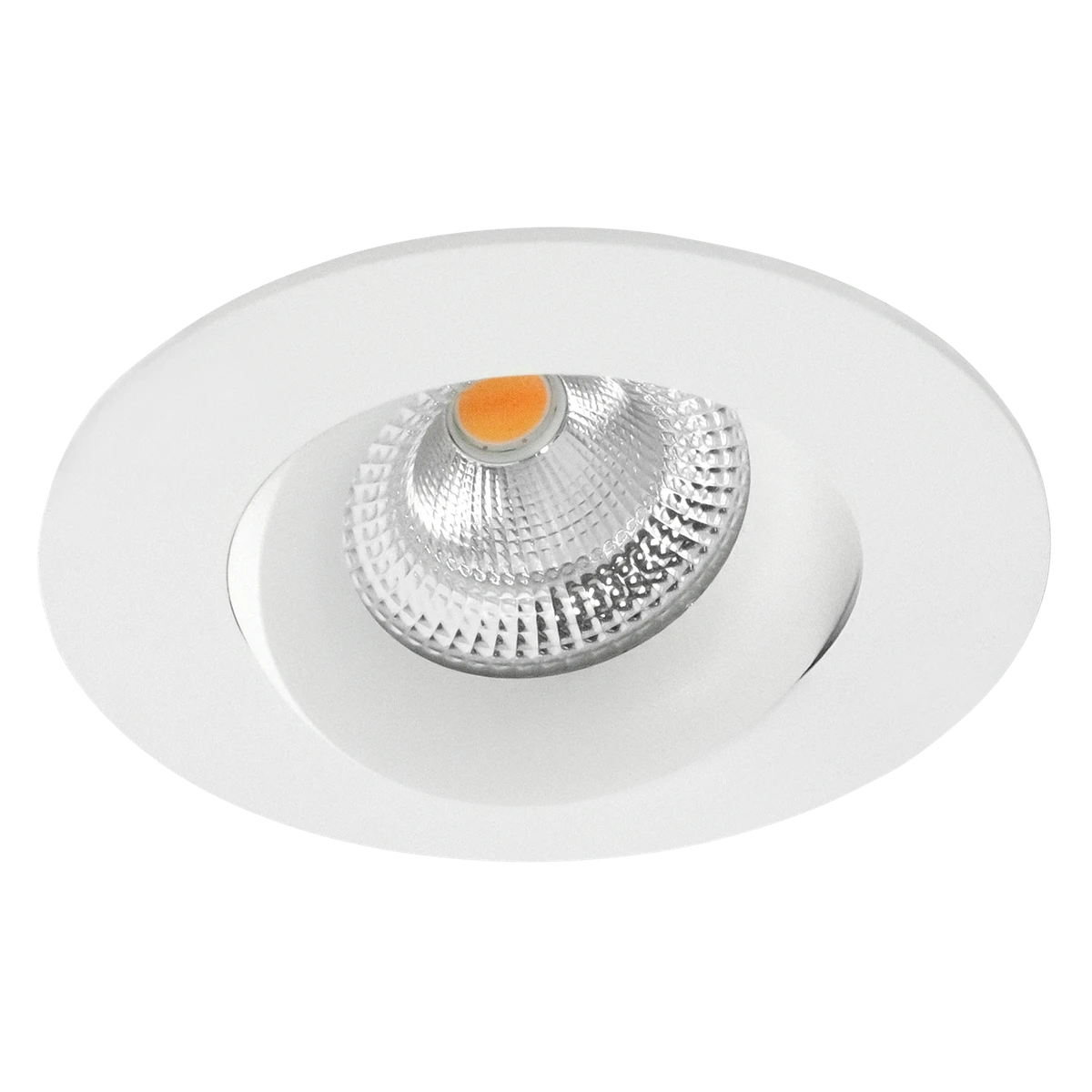 Tigrus 360° Rotatable Lavtbyggende Downlight 8W 1800-3000K Dim2Warm IP44 8 Pakning - Hvit 4 Tigrus 360° Rotatable Lavtbyggende Downlight 8W 1800-3000K Dim2Warm IP44 8 Pakning - Hvit - Bilde 2