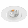 Tigrus 360° Rotatable Lavtbyggende Downlight 8W 1800-3000K Dim2Warm IP44 - Hvit -Lightup Butikk Tigrus 360deg Rotatable lavtbyggende downlight 8W 1800 3000K Dim2Warm IP44 Hvit Downlight lavtbyggende Norlux 25927 D2W 36 3 1