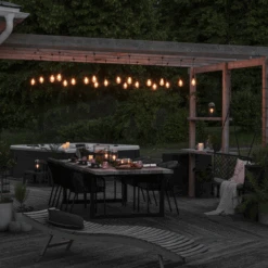 Konstsmide Tilleggsslynge 10 Lys Nedhengt Utskiftbar - Amber -Lightup Butikk Tilleggsslynge 10 lys nedhengt utskiftbar Amber Utebelysning Lysslynge Konstsmide 2352 800 6