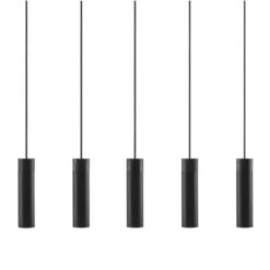 Nordlux Tilo Takpendel 5 Lys - Svart