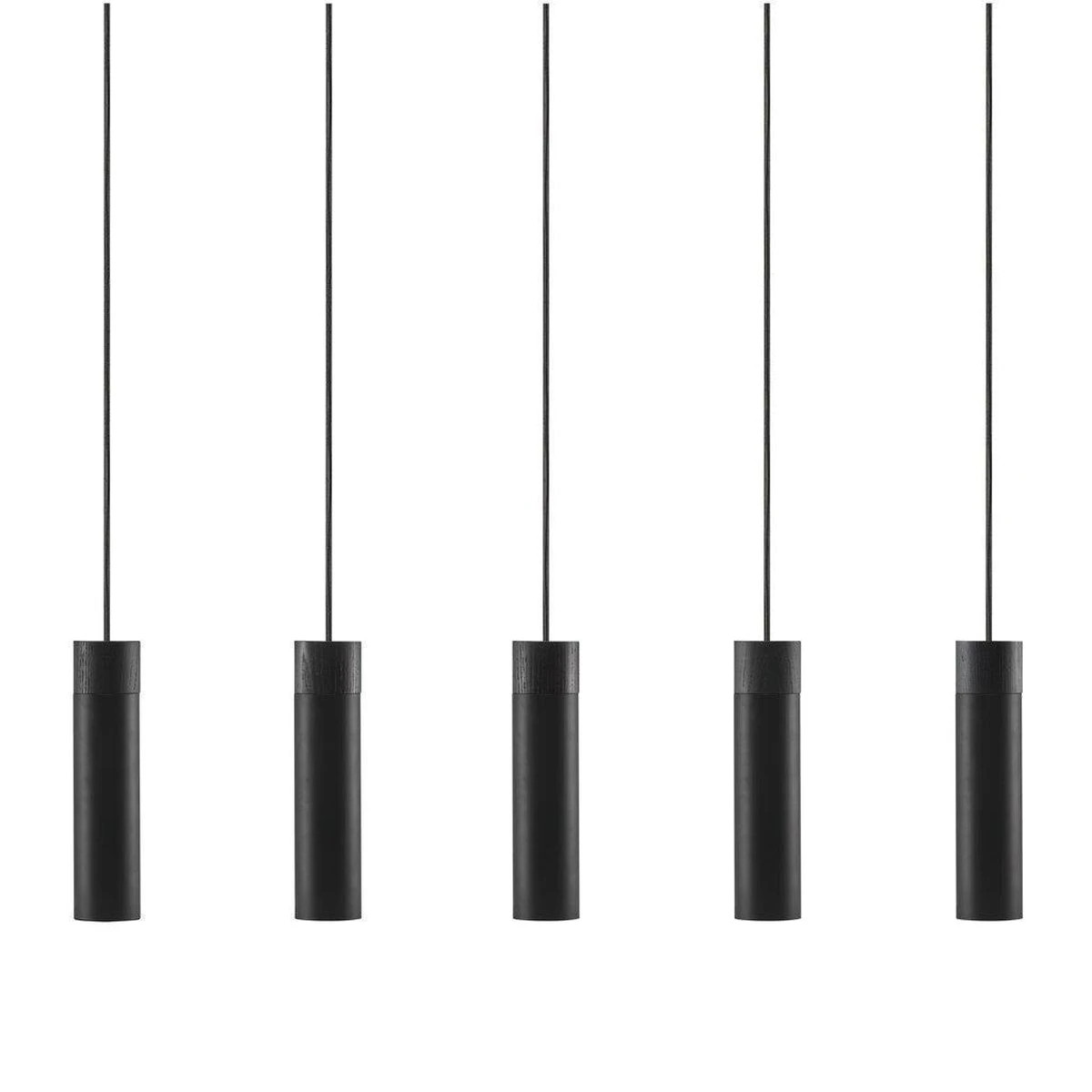 Nordlux Tilo Takpendel 5 Lys - Svart 3 Nordlux Tilo Takpendel 5 Lys - Svart