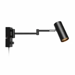 Markslöjd Torino Vegglampe - Svart - Svart