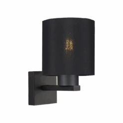 Torino Vegglampe - Svart