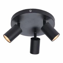 Toronto Rund Takspot - Svart