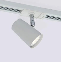 Trackline Conic Enkel Spot For Skinne - Hvit