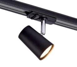 Trackline Conic Enkel Spot For Skinne - Svart