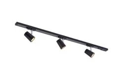 Trackline Conic Spotskinne 1 Meter 3 Spot - Svart