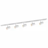 Trackline Jazz Spotskinne 1,5 Meter 5 Spot - Hvit -Lightup Butikk Trackline Jazz spotskinne 15 meter 5 spot Hvit Spotskinner 230V Ms belysning 9400913703 1