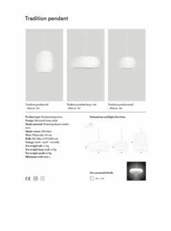 Northern Tradition Takpendel - Large Oval -Lightup Butikk Tradition takpendel Large Oval Takpendler Northern NOn 741 4