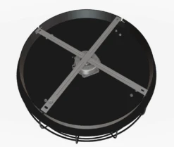 Trondheim Takvifte 4 Lys M/fjernkontroll - Svart/Gullfarget -Lightup Butikk Trondheim takvifte 4 lys mfjernkontroll SvartGullfarget Vifter Reality Trl R61095032 3