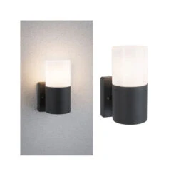 Paulmann Tube Vegglampe Utendørs IP44 -Lightup Butikk Tube vegglampe utendors IP44 Utebelysning vegg klassisk Paulmann Pl 94649 3