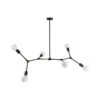 Twig Taklampe 6 Lys - Svart -Lightup Butikk Twig taklampe 6 lys Svart Taklamper Nowodvorski N 9138 1