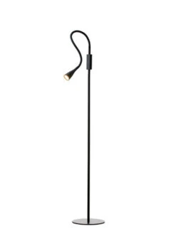 Twist Gulvlampe 3W 3000K 3 Step Dim - Svart -Lightup Butikk Twist gulvlampe 3W 3000K 3 step dim Svart Gulvlamper Nielsen Light NL 351048 4