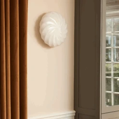 Twist Taklampe - Antikk Messing / Opal