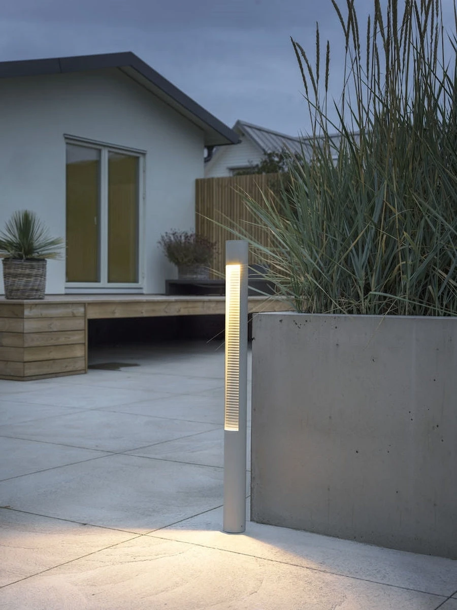 Konstsmide Udine Pullert Utendørs 97 Cm 12W 3000K IP65 - Hvit 4 Konstsmide Udine Pullert Utendørs 97 Cm 12W 3000K IP65 - Hvit - Bilde 2