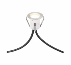 Markslöjd Unite 12 Decklight 0,4W 2700 Kelvin Utendørs IP44 - 6 Pakning - Børstet Stål