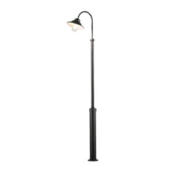 Konstsmide Vega Stolpe 240 Cm - Svart -Lightup Butikk Vega stolpe 240 cm Svart Utebelysning stolpe Konstsmide 560 750 2