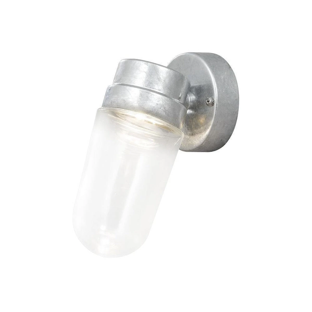 Konstsmide Vega Vegglampe Utendørs IP54 8W - Galvanisert Stål 6 Konstsmide Vega Vegglampe Utendørs IP54 8W - Galvanisert Stål - Bilde 4