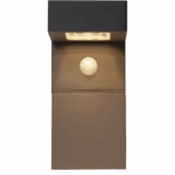 Star Trading Vegglampe Solcelle Med Sensor - Svart -Lightup Butikk Vegglampe Solcelle med sensor Svart Utebelysning vegg opp og ned Star Trading 481 12 4