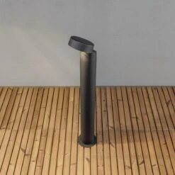 Konstsmide Vicenza Pullert 100 Cm IP44 4W - Svart -Lightup Butikk Vicenza pullert 100 cm IP44 4W Svart Utebelysning pullert Konstsmide 7528 750 3