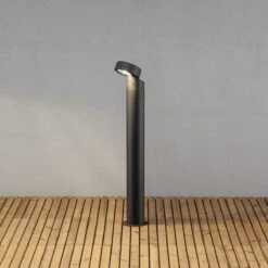 Konstsmide Vicenza Pullert 100 Cm IP44 4W - Svart -Lightup Butikk Vicenza pullert 100 cm IP44 4W Svart Utebelysning pullert Konstsmide 7528 750 4