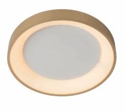 Vidal 28 Cm Taklampe 21W Dimbar LED - Matt Gull -Lightup Butikk Vidal 28 cm taklampe 21W dimbar LED Matt gull Taklamper Lucide LC461032002 4