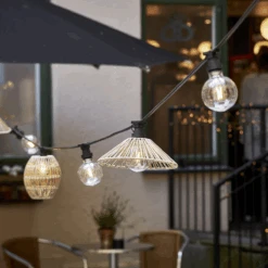 Star Trading Vide Skjerm 25 Cm For Lysslynge - Beige -Lightup Butikk Vide skjerm 25 cm for lysslynge Beige Connecta Star Trading 092 15 8