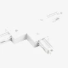 Vox T-connector (R) - Hvit