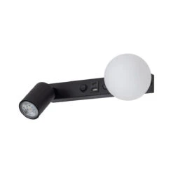 Vox Vegglampe Med USB 11 Vox Vegglampe Med USB -Lightup Butikk Vox vegglampe med USB Vegglamper TK Lighting TK 10152 4