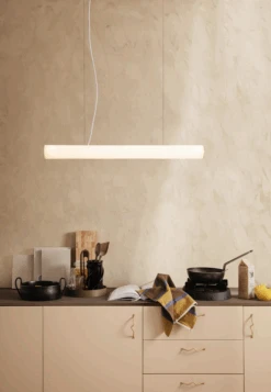 Ferm LIVING Vuelta Takpendel 60cm - Hvit /messing