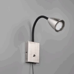 Wanda Vegglampe - Nikkel -Lightup Butikk Wanda vegglampe Nikkel Vegglamper Trio Lighting Trl 202670107 3