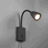 Wanda Vegglampe - Svart -Lightup Butikk Wanda vegglampe Svart Vegglamper Trio Lighting Trl 202670132 1